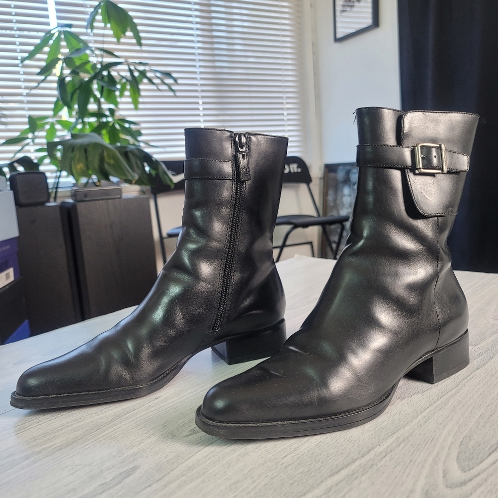 Ralph Lauren Black Boots